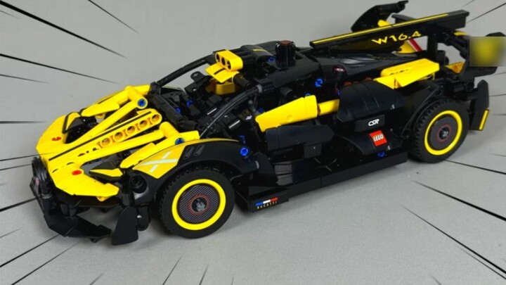 Hãy dùng thử xe thể thao Lego bolide