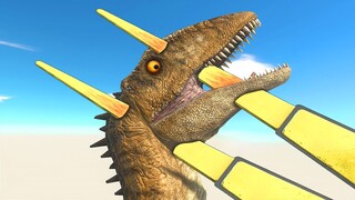 Run and Jump Through Spikes - Animal Revolt Battle Simulator