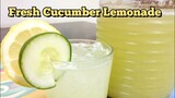 Fresh Cucumber Lemonade | Met's Kitchen