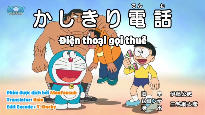 Doraemon: Dòng sông rượu sake bơi lội & Điện thoại gọi thuê [Vietsub]