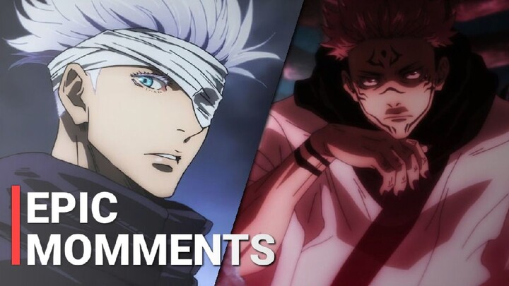 gojo vs sukuna | anime fight/epic momments