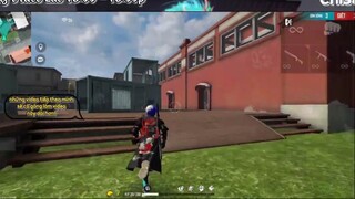 (Free Fire) Troll sắp mặt 2 thanh niên team up trong đảo huấn luyện