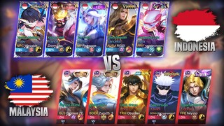 Scary Karrie Tank INDONESIA vs. Tigreal MALAYSIA!! | National Arena Contest MLBB