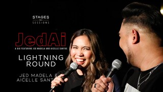 Jed Madela & Aicelle Santos - "Lightning Round" Live at JedAi