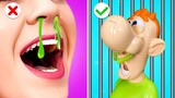 Ugh, Is It Slime or Boogers - Rich VS Broke Girls in Jail! CRAZY Gadgets & Cool DIY Ideas by Gotcha!