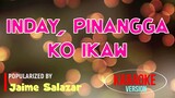 Inday, Pinangga Ko Ikaw - Jaime Salazar | Karaoke Version |🎼📀▶️