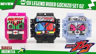 REVIEW - DX LEGEND RIDER GOCHIZO SET 02 レジェンドライダーゴチゾウセット02  [Kamen Rider GAVV] DECADE BUILD ZI-O