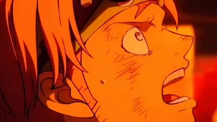 I've never seen him fight so hard to save his grandson # One Piece