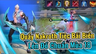 Top Kriknak | Quẩy Trang Phục Nakroth Tiệc Bãi Biển Skin Sổ Sứ Mệnh Và Trang Bị Nakroth Mùa 18 Chuẩn