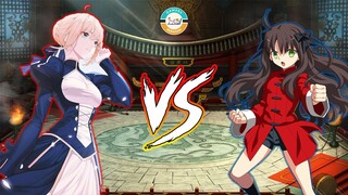 『SABUNG ANIME』Saber vs Miyako Arima dari Anime Fate Siapakah Yang Bakal Menang?