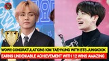 BTS News Today! BTS Jungkook And BTS V Get Their Latest Undeniable Achievement