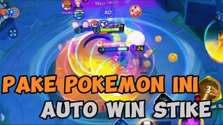 PAKE POKEMON INI AUTO WIN STIKE || POKEMON UNITE