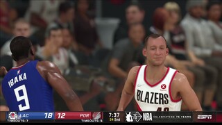 NBA2K22 FULL GAME HIGHLIGHTS BLAZERS VS CLIPPERS I NBA Regular Season I December 6, 2021