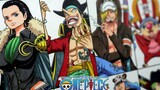 Straw Hats Pirates cosplaying Shicibukai | One Piece - Anime Drawing