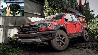 Rebuilding Ford Ranger Raptor (560HP) - Forza Horizon 5 | Thrustmaster T300RS + TH8A Shifter