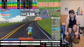 Zwift Cycling Workout 10.05.2025