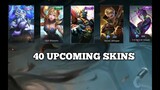 40 UPCOMING SKINS IN MOBILE LEGENDS | ROCCO_YT |