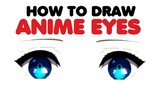 How to Draw Anime Eyes TUTORIAL