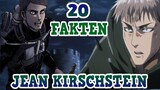 HEIRATET er Mikasa? | 20 FAKTEN ZU JEAN KIRSCHSTEIN aus Attack on Titan | Attack on Facts