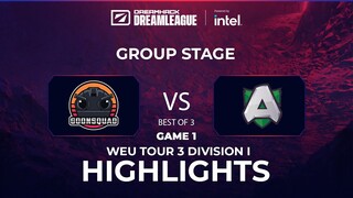 Game 1: Alliance vs GoonSquad (w33 vs LIMMP | BO3) DPC WEU 2022 Tour 3: Division I