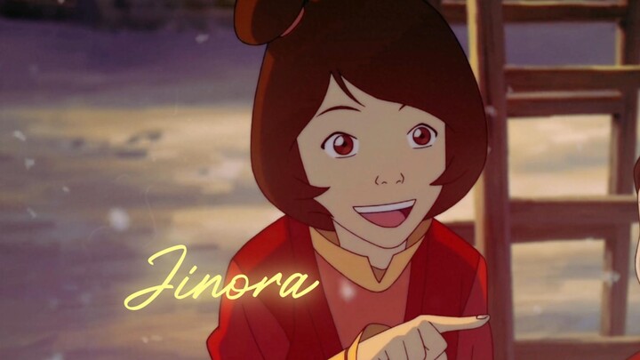 Cháu gái của "Vua Avatar" Aang và Katara, Jinora, một bậc thầy ngự khí đáng yêu và rất tâm linh