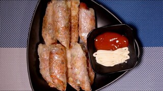 Bánh Tráng Cuộn Trứng Chiên Giòn - Món Ăn Vặt Dễ Làm Tại Nhà