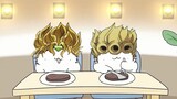 [Anime]Dio teaches his son table manners|<JoJo's Bizarre Adventure>