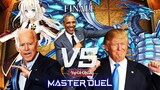 DONALD FINALLY DEFEATS JOE?! US Presidents Play Yu-Gi-Oh! Master Duel! Trump VS Biden Finale! AI
