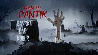 Hantu Cantik Bangkit dari Kubur - Kartun Horor Lucu