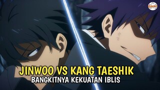 DUEL BADASS JINWOO VS KANG TAESHIK - SOLO LEVELING