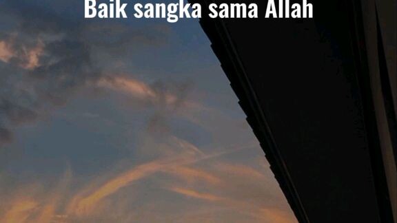 Percayalah, rencana ALLAH lebih BAIK dari rencana kita😉