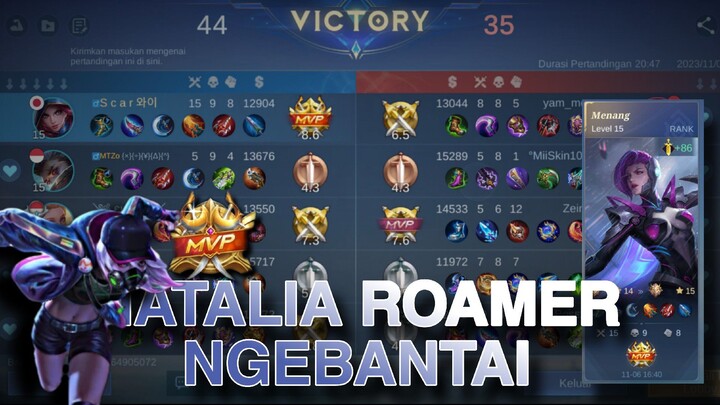 NATALIA JARANG KELIATAN TAPI TERNYATA MASIH OP JUGA - MOBILE LEGENDS