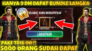 TRIK SPIN BUNDLE MIDNIGHT GANGSTER | SPIN MIDNIGHT GANGSTER - GARENA FREE FIRE