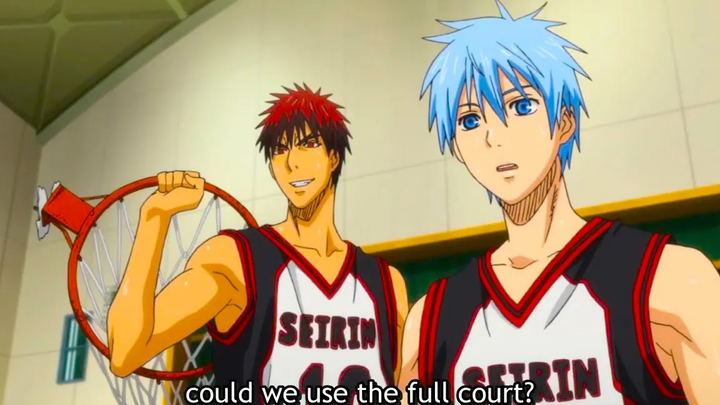 Kurokos Basketball พลังของ Kagami ทำลายห่วงบาสเก็ตบอลทำให้ทุกคนประหลาดใจ