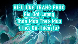 Hiệu Ứng Skin Gia Cát Lượng - Thần Mưa Theo Mùa | Kongming - Rainbringer | Honor Of Kings Global