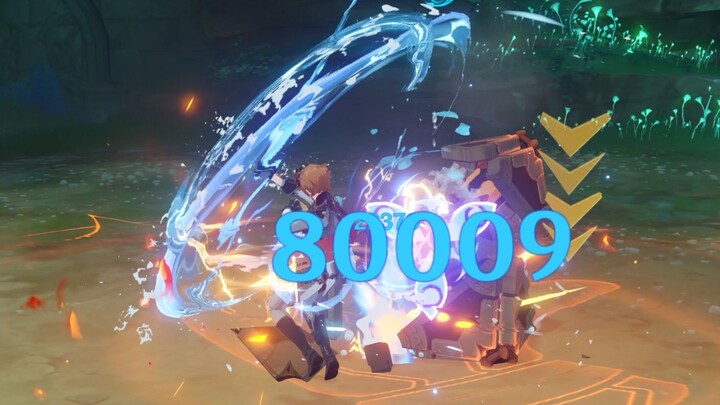[Genshin Impact] Young Master Yun Jin's first knife is 40,000! Take away 12-3 blood dogs in 5 seconds