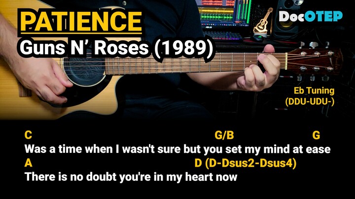 Patience - Guns N’ Roses (1989) Easy Guitar Chords Tutorial with Lyrics Part 1 SHORTS REELS