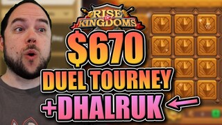 Cash Prize 3v3 Tournament [also max Dhalruk Puzzle Box] Rise of Kingdoms
