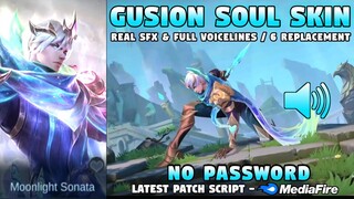 Gusion Soul Revelation Skin Script | 6 Replacements - Real Sfx & Voicelines - No Password | MLBB