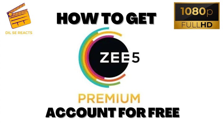 HOW TO GET ZEE5 PREMIUM ACCOUNT FOR FREE | ZEE5 FREE ME KAISE DEKHE | ZEE5 SUBSCRIPTION FREE