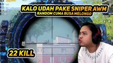 Kalo Udah Pegang Sniper AWM, Random Cuma Bisa Melongo Terkagum Kagum | PUBG Mobile Indonesia