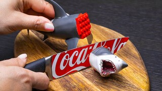 Stop Motion Animation | Hiu Stuffing Snacks | Lego "horror" food, lebih dari sekadar animasi YouTube