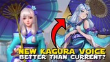 NEW KAGURA VOICE IN MLA! BETTER THAN CURRENT MLBB KAGURA VOICE? | MOBILE LEGENDS KAGURA VOICELINES