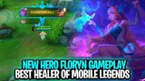 New Hero Floryn "The Budding Hope" Gameplay | Mobile Legends: Bang Bang