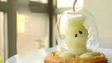 [อาหาร]【ทำแกนแอปเปิล】เลียนThe Green Appleอาหารมิชลีนราคาเสียดฟ้า