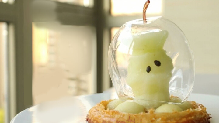 [Ẩm thực] Làm món "lõi táo" trong suốt từ táo xanh??