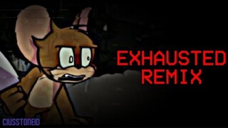 [FNF] | EXHAUSTED REMIX - The Basement Show - (NOT OFFICIAL/UNOFFICIAL SONG)