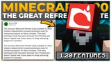 THE MINECRAFT 1.20 GREAT REFRESH UPDATE! | Minecraft 1.20 Leaks & Rumors