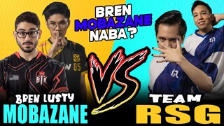 MOBAZANE x BREN VS RSG IN RANK! - MOBILE LEGENDS