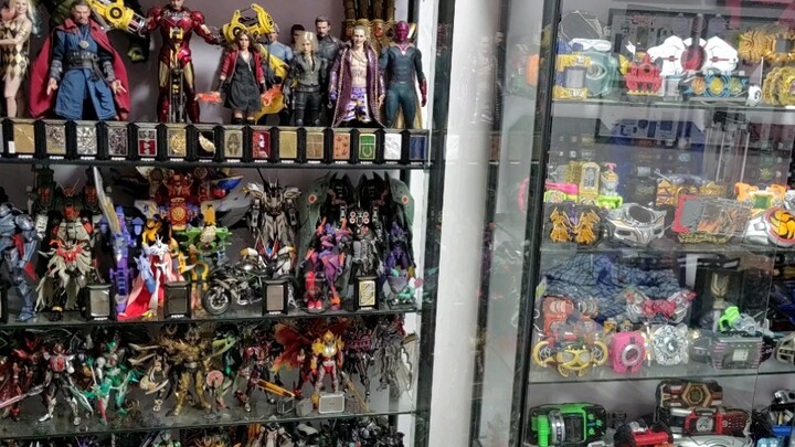 Look at these junk DX Kamen Rider toys